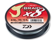 DAIWA J-BRAID GRAND X8 BRIDGE 0,06 mm/135 m ŠEDÝ