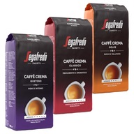 Sada zrnkovej kávy Segafredo Caffe Crema 3x1kg