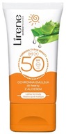 Lirene Ochranná emulzia na tvár s aloe SPF50