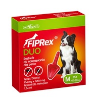 Fiprex Duo kvapky na parazity pre psov 10 - 20 kg