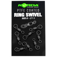 Korda PTFE Ring Swivel, veľkosť 8