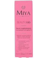 Miya Beauty.lab Vyhladzujúce sérum s komplexom proti starnutiu 5%, 30 ml