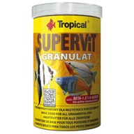 Krmivo pre ryby vo forme granúl Tropical Supervit Granulat 1000ml