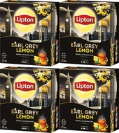 Lipton Earl Grey Lemon čaj 92 vrecúšok x4