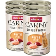 Animonda Carny Single Protein SET 6x400g moriak