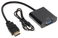 KONVERTOR HDMI/VGA+AU-ECO-3