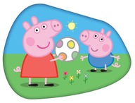 3D tvarovaný vankúš, PEPPA PIG a GEORGE