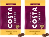 Costa Coffee Colombian Pražená zrnková káva 500g x2