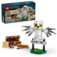 LEGO HARRY POTTER HEDWIG VISIT PRIVET DRIVE SADA 4 BLOKOV 7+