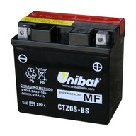 Unibat CTZ6S-BS, batéria YTZ6S-BS, 5AH, 90 A