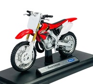 WELLY HONDA CR250R RED 1:18 MOTORKA NOVÝ MODEL 12178