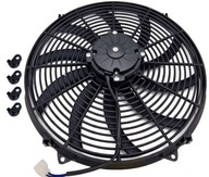 TENKÝ RADIÁTOROVÝ VENTILÁTOR 12V 42cm lis