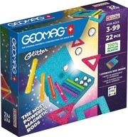 Geomag Glitter Recycled 22 ks.