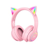 ONIKUMA B90 ​​​​CAT EARS BEZDRÔTOVÉ HERNÉ SLÚCHADLÁ NA EAR BT 5.0 RGB