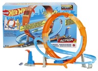 HOT WHEELS TRACK SET GIANT LOOP + auto