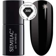 300 SEMILAC PERFECT BLACK HYBRID POLISH 7ML