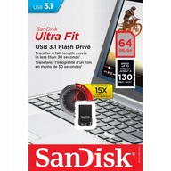 PENDRIVE Sandisk USB 3.1 ULTRA Fit 64GB 130MB/s