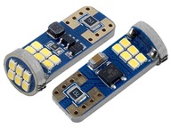 2x LED CANBUS AMIO W5W T10 ULTRA JASNÁ ŽIAROVKA