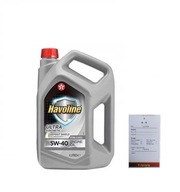 TEXACO 5W40 4L. HAVOLINE ULTRA + PRÍvesok