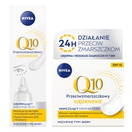 NIVEA set Q10 Power denný krém + očný krém