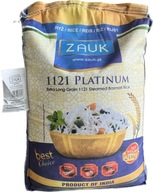 Najdlhšia Basmati ryža Zauk 1121 Platinum 20Kg