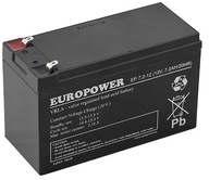 Nabíjacia batéria EUROPOWER EP 12V 7,2Ah 6-9 rokov