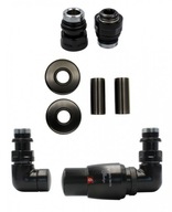 Ventily Thermo trio Vision, matná čierna, vpravo GZ1/2AiO
