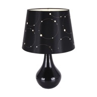 Čierna stolná lampa Larysa E14 Black Strühm