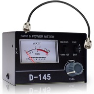 REFLEKTOmeter SWR METER PWR D145 + SADA KÁBLOV