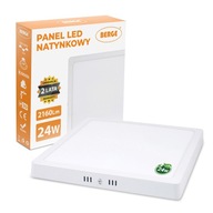 Prisadený LED panel 24W PREMIUM EMC