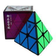 YJ YuLong Magnetic Pyraminx Black