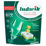 Ludwik Lemon tablety do umývačky riadu 1,44 kg (80 kusov)