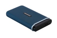 Transcend 500 GB SSD prenosný ESD370C USB-C guma odolná voči pádu