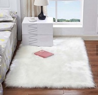 FLUFFY CARPET Umelá ovčia koža 80x140 CM XXL!