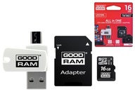 Pamäťová karta GoodRam 16 GB microSD SDXC C 10