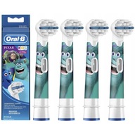 4x HLAVICE PRE ELEKTRICKÚ ZUBNÚ KEFKU ORAL-B EB10 PIXAR PRE DETI