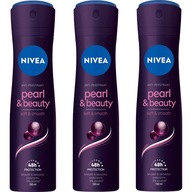 NIVEA Antiperspirant v spreji Black Pearl 150ML *3