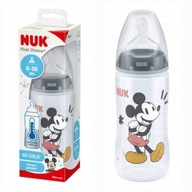 NUK FC+ ANTI-COLIC Fľaša 300 ml Teplomer + cumlík 6-18m