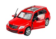 WELLY MERCEDES-BENZ GLK RED 1:34 KOV NOVÝ MODEL