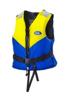 LIFE VEST 50N XXL 90++kg KAPOK zips + pracka + CE pásik medzi rozkrokom