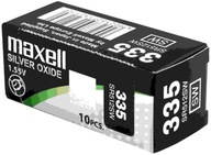 10x STRIEBORNÁ BATÉRIA MAXELL SR 512 SW 335 V335 622