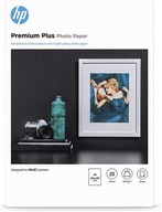 Fotografický papier HP Premium Plus A4 300 g 20 listov Lesklý