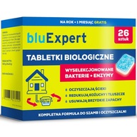 Bakteriálne tablety BLUEXPERT pre septiky čističiek odpadových vôd