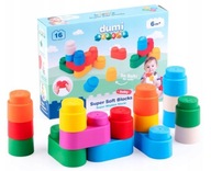 DUMEL DUMI BLOCKS SUPER SOFT BLOCKS 16KS 6M+