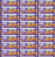 Čokoládové sušienky Milka Pieguski Čokoládové sušienky Mliečna čokoláda 135g x24