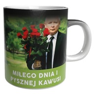 Kúzelný hrnček JAROSŁAW KACZYŃSKI PRESIDENT PIS KAWA