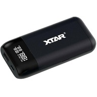 XTAR nabíjačka s power bankou pre USB nabíjateľné batérie