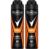 REXONA MEN Workout antiperspirant aerosól 2x150