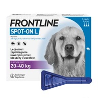 Drops Frontline Spot On Pies L 20-40kg 3 x 2,68ml