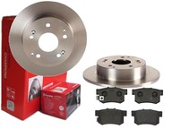 DISKOVÉ DLOŽKY BREMBO ZADNÉ HONDA CIVIC VII 260MM